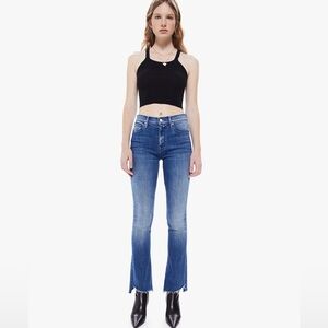 MOTHER Runaway Step Fray Jeans, A Night In Havana Wash